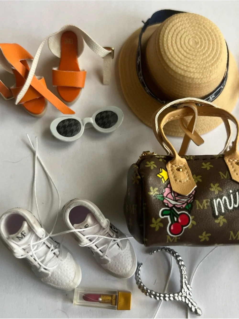 Zuru Mini Brands Fashion Shoes Purse Sunglasses Lipstick Lot